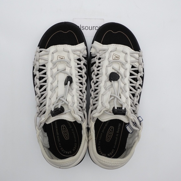 SLD NEW Size 8 Women's KEEN UNEEK II OT Open Toe Sandals 1028576 Silver Lining - Picture 4 of 5